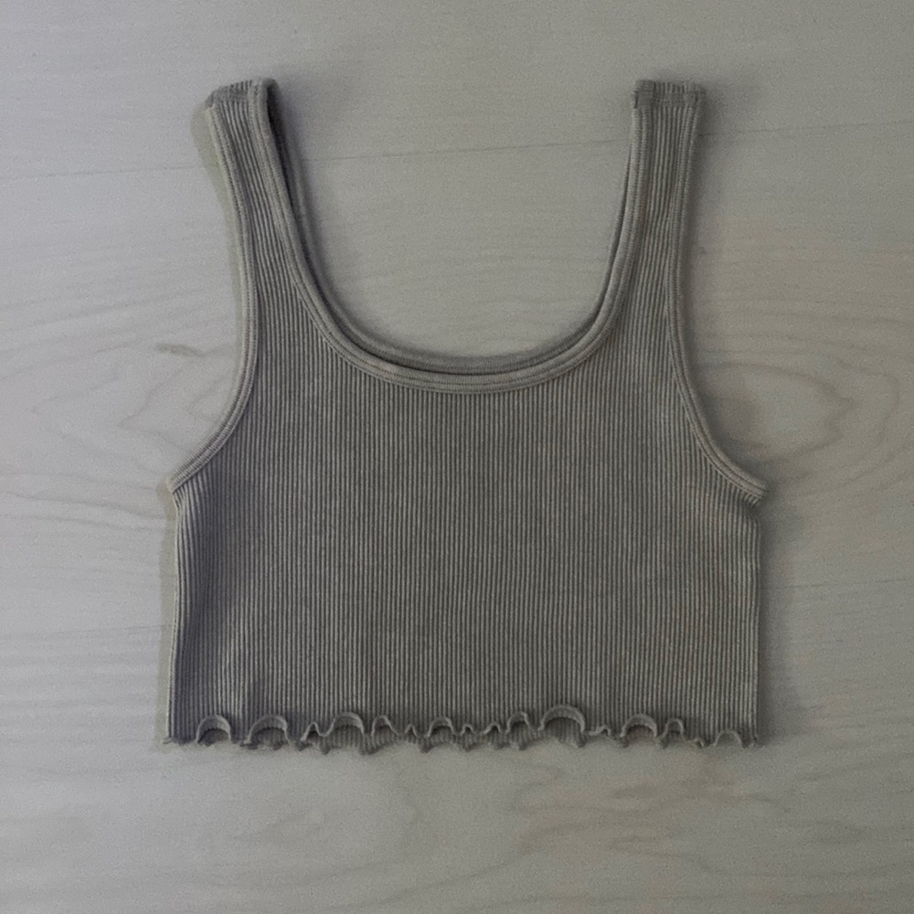 Aeropostale Seriously Soft Seamless Cropped Tank.